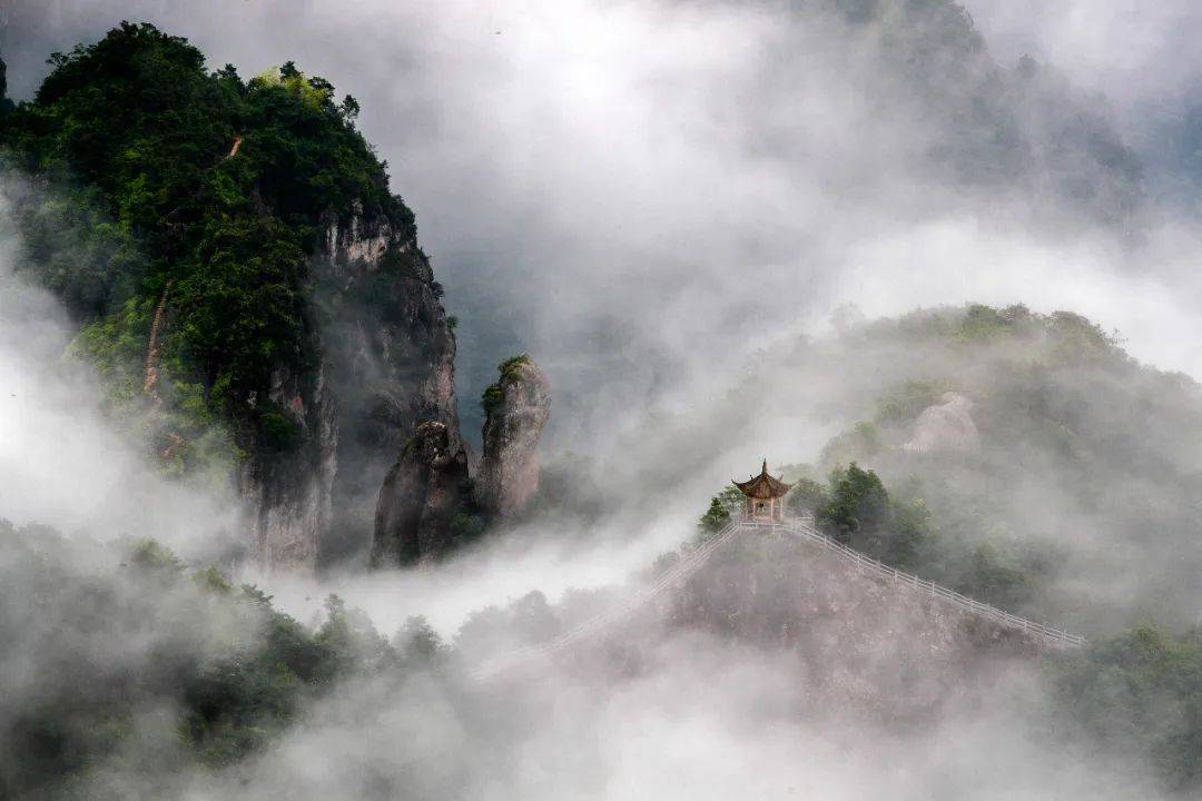 站在青山之巅，不食人间烟火