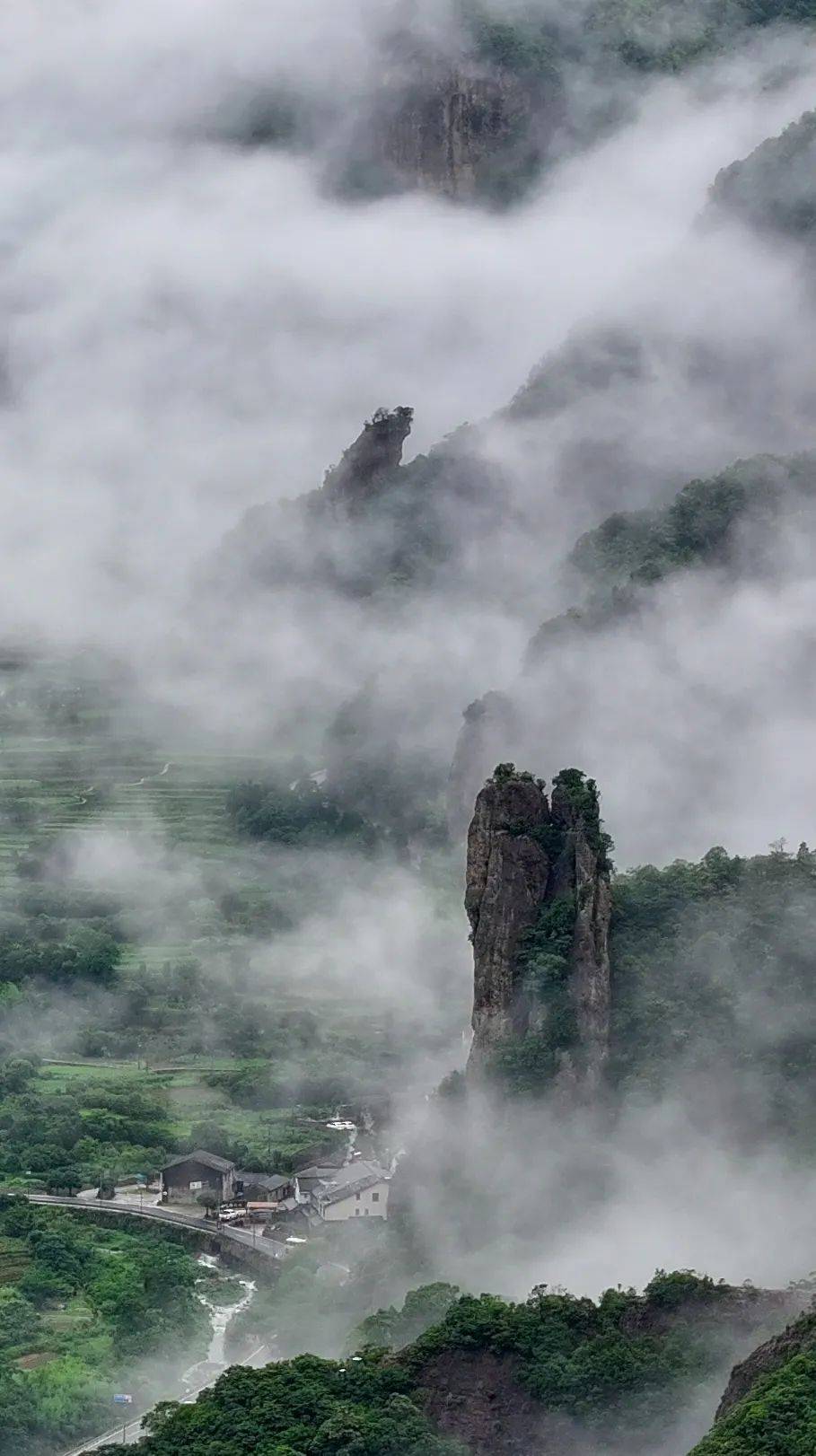 站在青山之巅，不食人间烟火