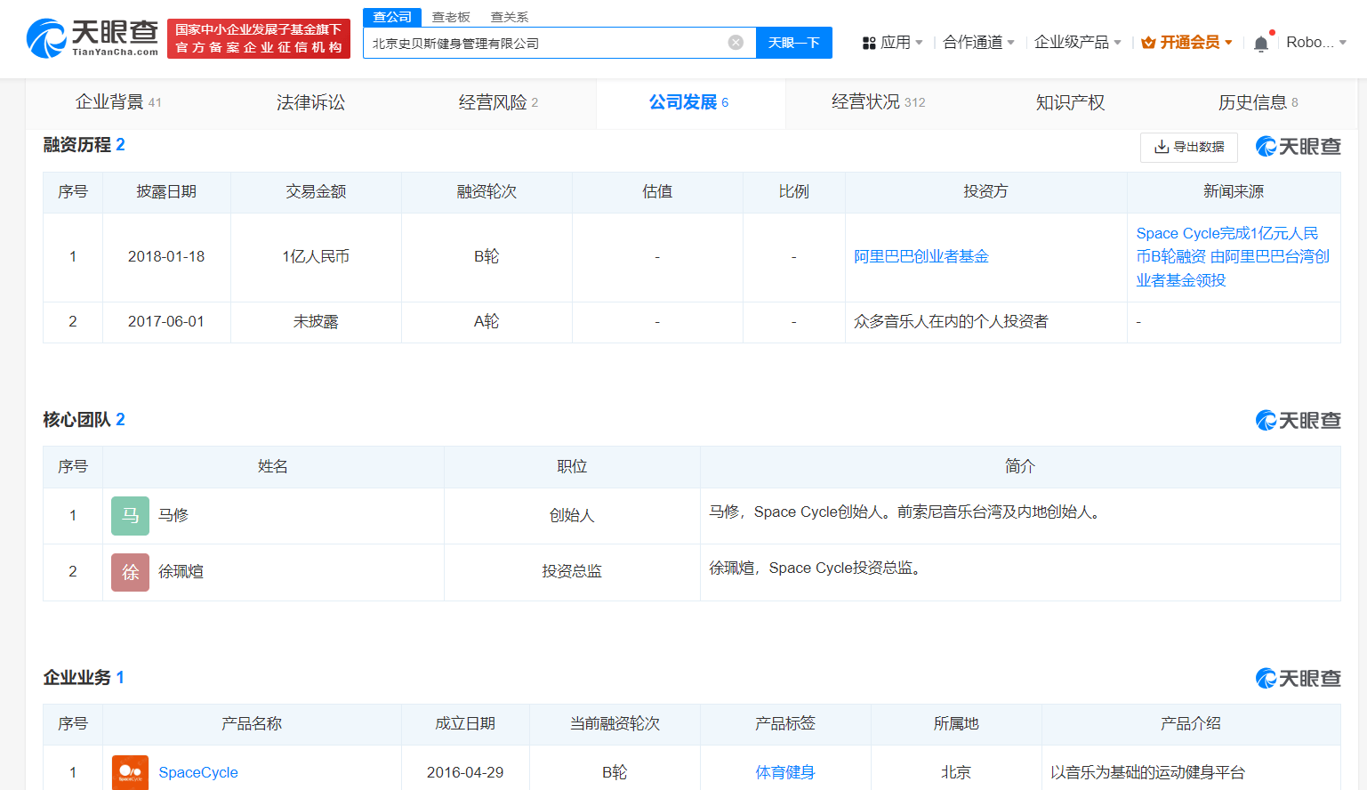 盘点Space健身房商业版图 Space健身房上海徐汇分公司注销 健身房塌起房来比娱乐圈还猛